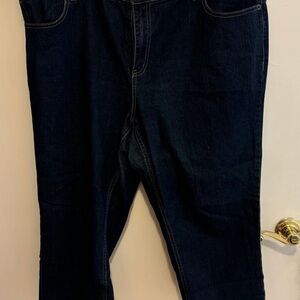 Dark Blue Denim Jeans